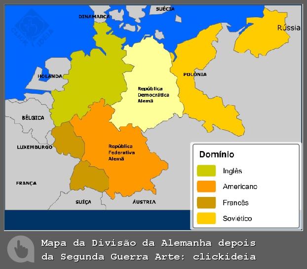 Mapa da França, Alemanha, Bélgica, Holanda, Luxembur