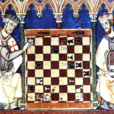 Uma antiga lenda da Índia afirma que o jogo de xadrez foi criado a pedido  de um rei e, como recompensa, 
